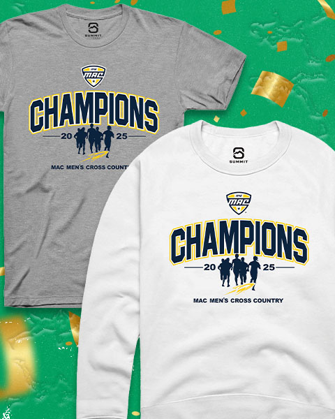MAC Men's Cross Country Champs | Shop Toledo Champion Gear