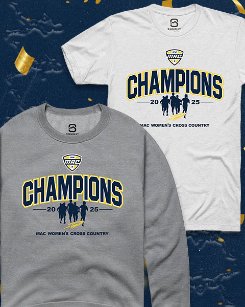 MAC Women's Cross Country Champs | Shop Toledo Rockets Champions Gear