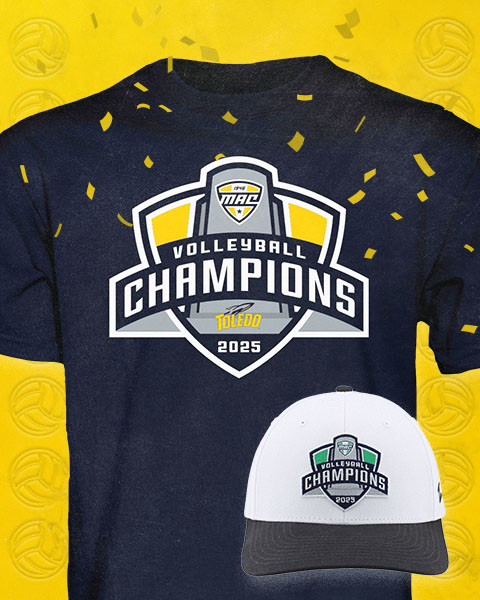 Toledo Rockets MAC Volleyball Champions 2025 | Shop Now