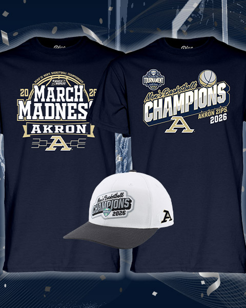 Akron Zips MAC Mens Basketball Conference Tournament Champions 2026